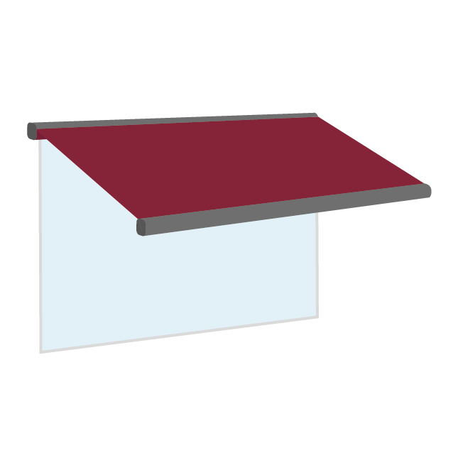 toldo extensible con cofre
