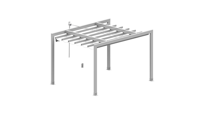 pérgola doble portería venta online