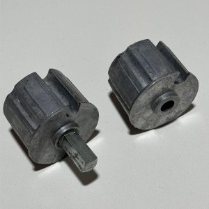 juego de casquillos para tubo de 70 mm