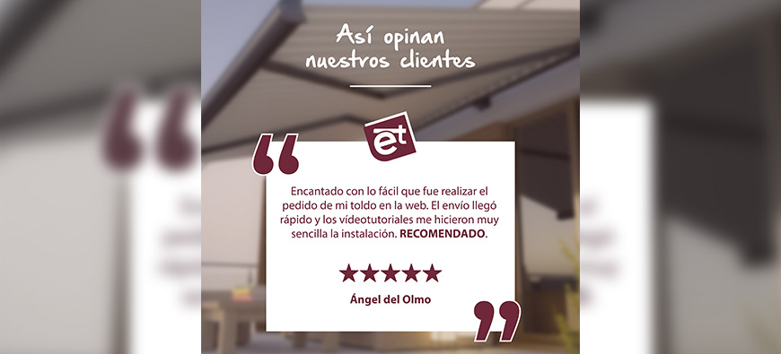 reseña toldos y pérgolas
