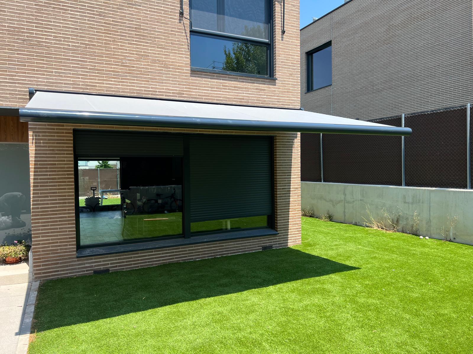 toldo lona marfil