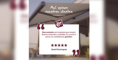 opiniones comprar pérgola online