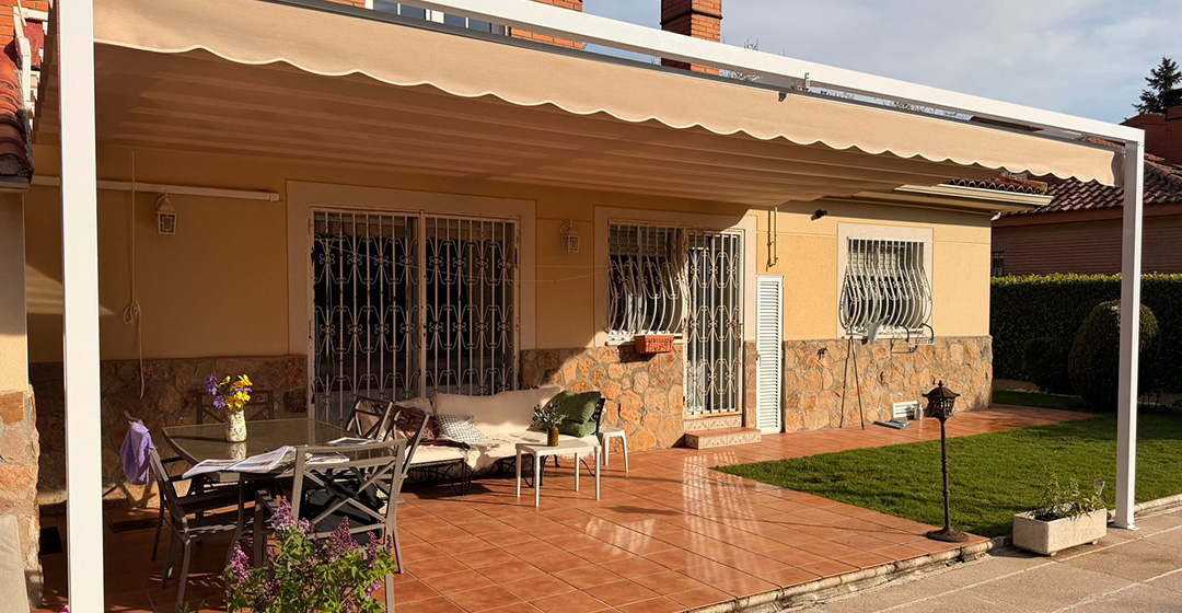 pérgola de aluminio online